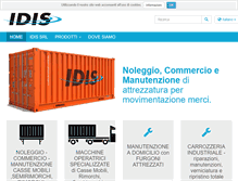 Tablet Screenshot of idiscargobox.com